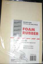Hobbico Latex Foam Rubber 1/4"