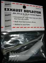 Exhaust deflector