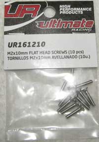 M2x10mm Flat head screwes(10 pcs)